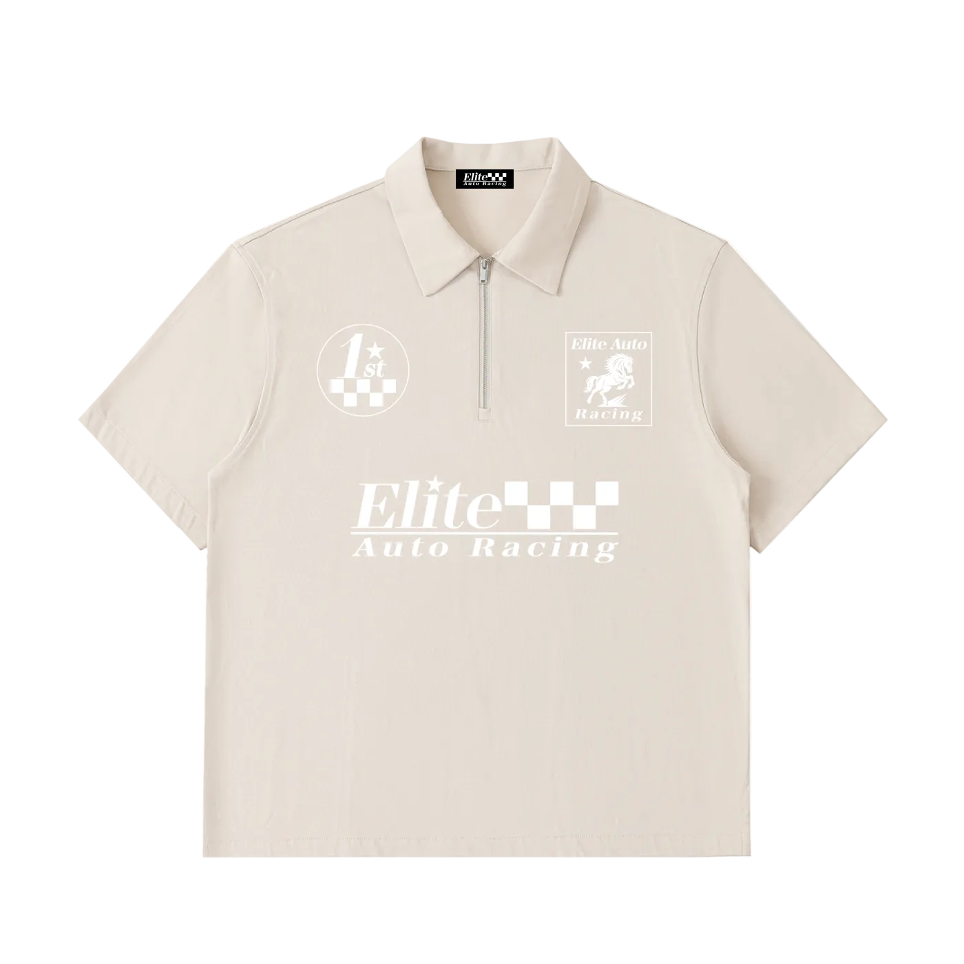 ELITE HALF ZIP POLO