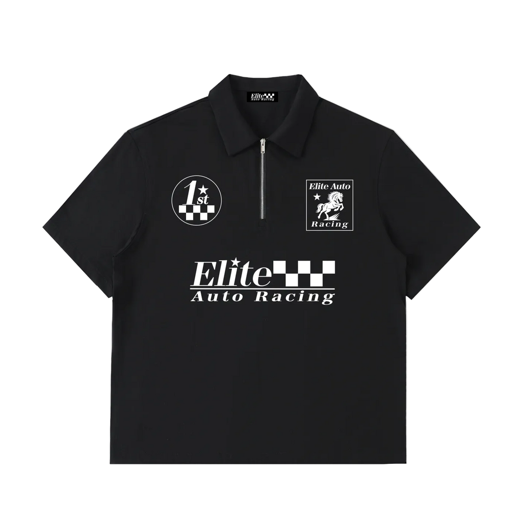 ELITE HALF ZIP POLO