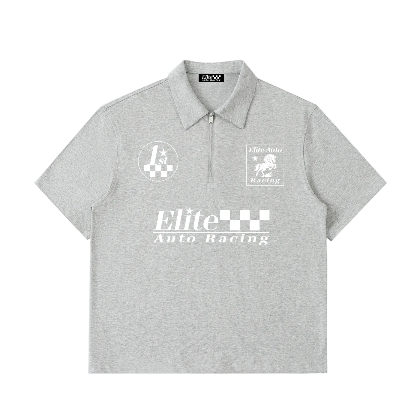 ELITE HALF ZIP POLO